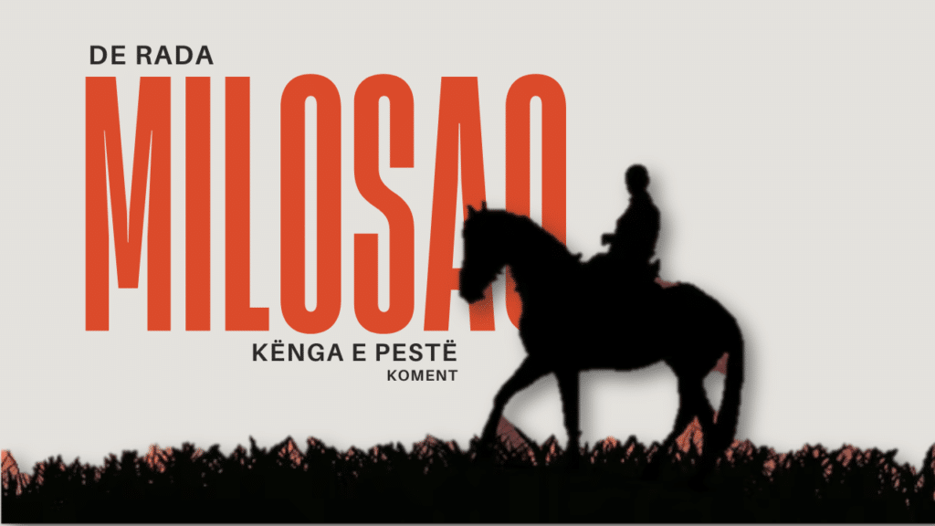 Milosao-Kënga e pestë kopertina