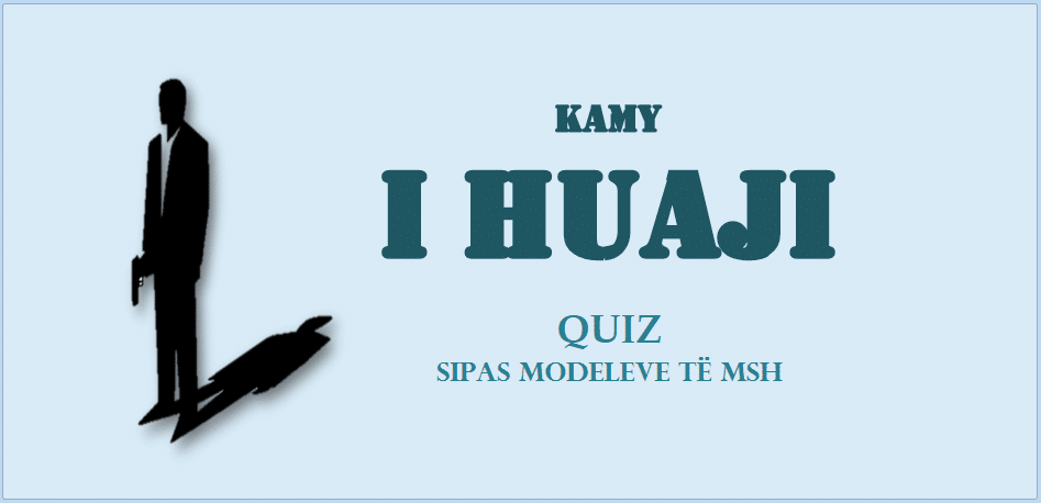 011 - Kamy, I huaji - Quiz Kopertina
